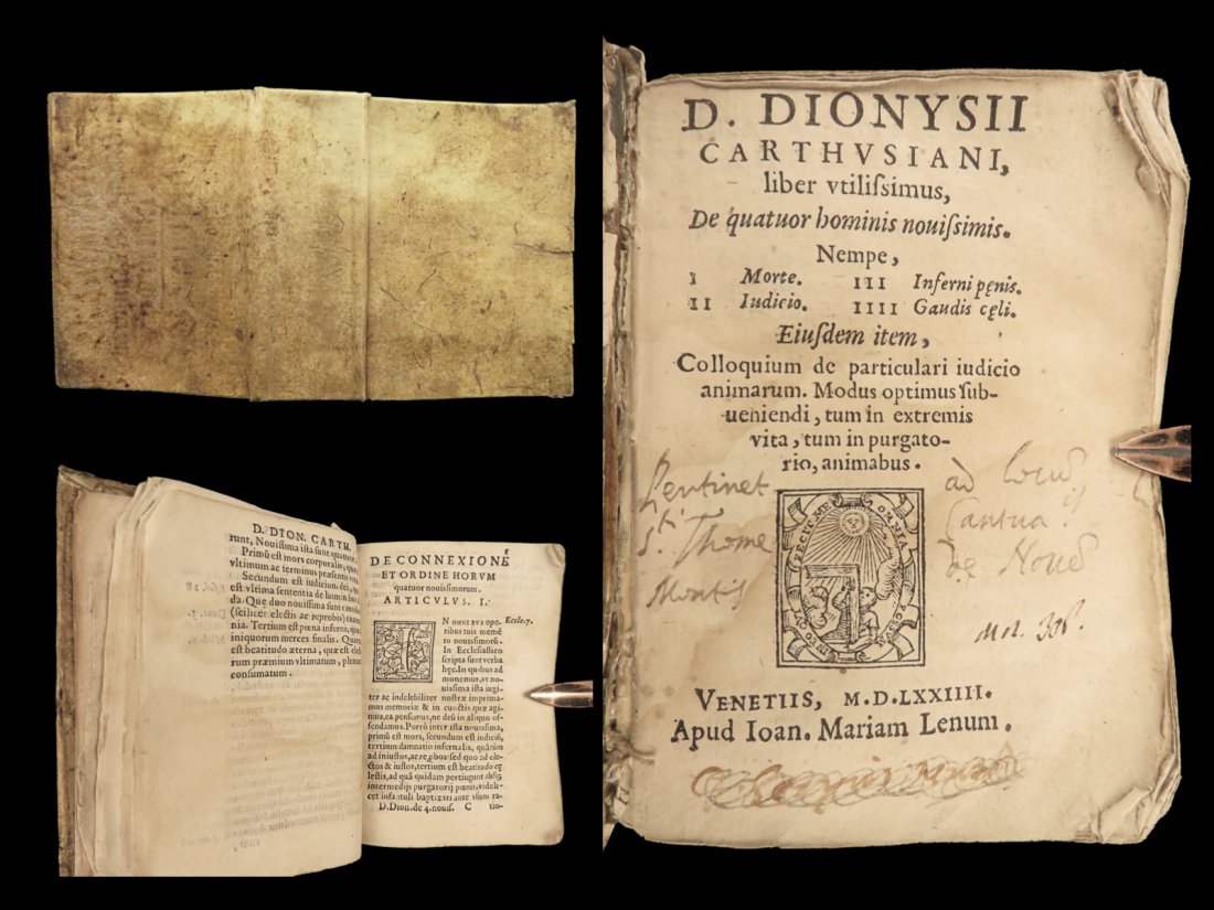 1574 On Purgatory HEAVEN vs HELL Catholic Church Mysticism Denis the Carthusian: 1574 On Purgatory HEAVEN vs HELL Catholic Church Mysticism Denis the Carthusian The works of Denis the Carthusian were important contributions to Roman Catholic doctrine. He published some 900 sermons