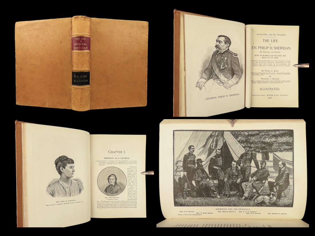 1888 General SHERIDAN 1ed Illustrated Biography CIVIL WAR Union Cavalry Military: 1888 General SHERIDAN 1ed Illustrated Biography CIVIL WAR Union Cavalry Military “The Life of Gen. Philip H. Sheridan” provides a captivating exploration into the life and military achievement