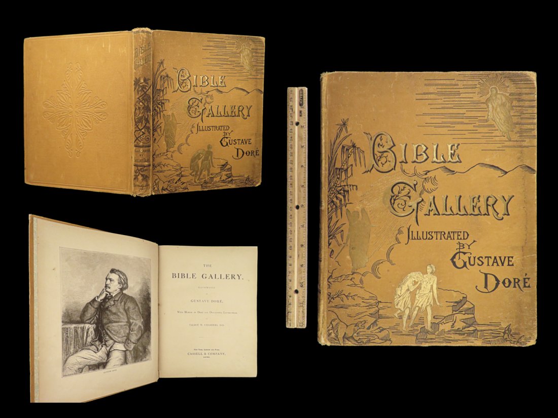 1880 BIBLE Gallery Gustave Dore ART Illustrated Old/New Testament Bible Scenes (1 of 10)