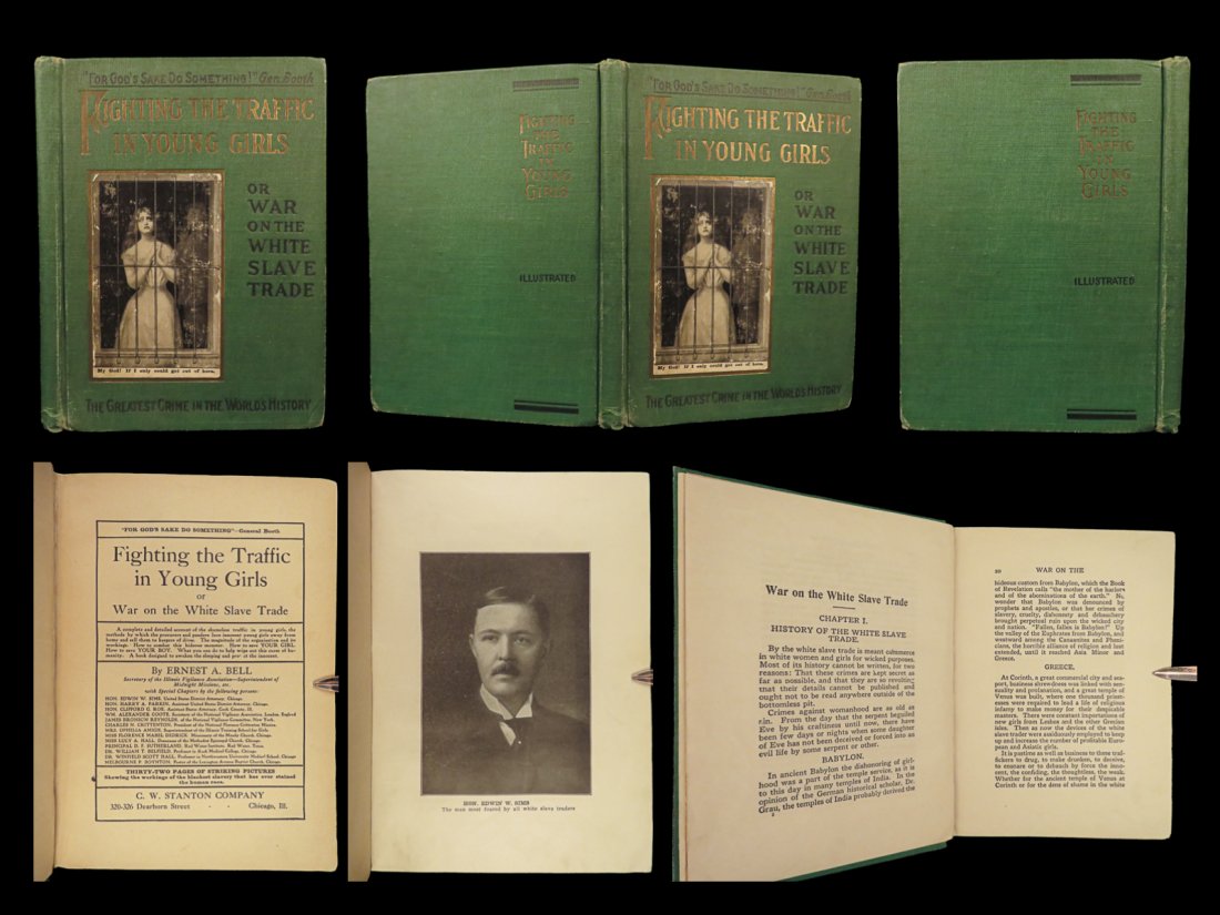1910 White Slave Trade Human Trafficking Crime Kidnapping Prostitution Justice (1 of 10)