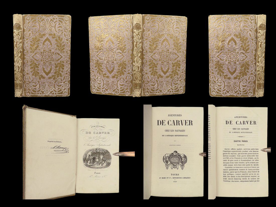 1860 Voyages of Jonathan Carver INDIANS North America Mississippi Natchez Tours (1 of 10)