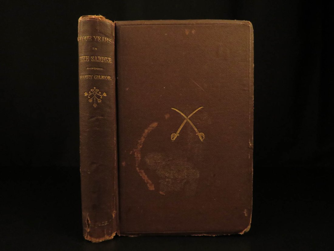1866 1st ed Confederate Civil War Cavalry Four Years in the Saddle Harry Gilmor (1 of 20)