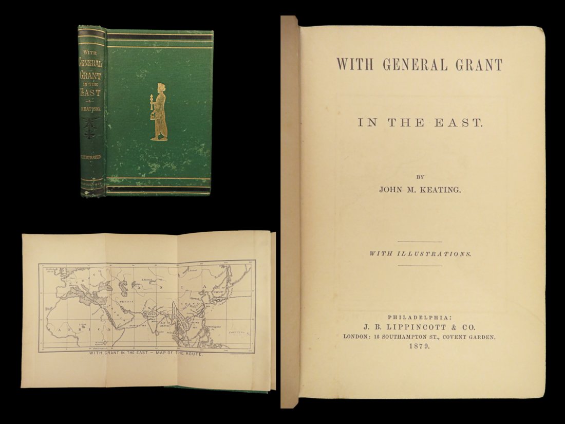 1879 Ulysses S Grant World Voyage INDIA Mughal Taj Mahal Illustrated Singapore (1 of 10)