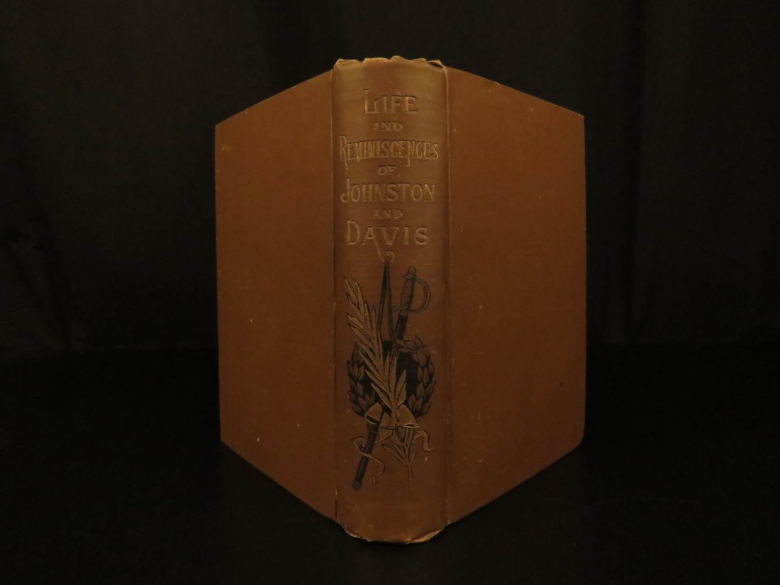 1890 1ed Confederate Memoirs of Joseph Johnston & Jefferson Davis Civil War CSA (1 of 16)