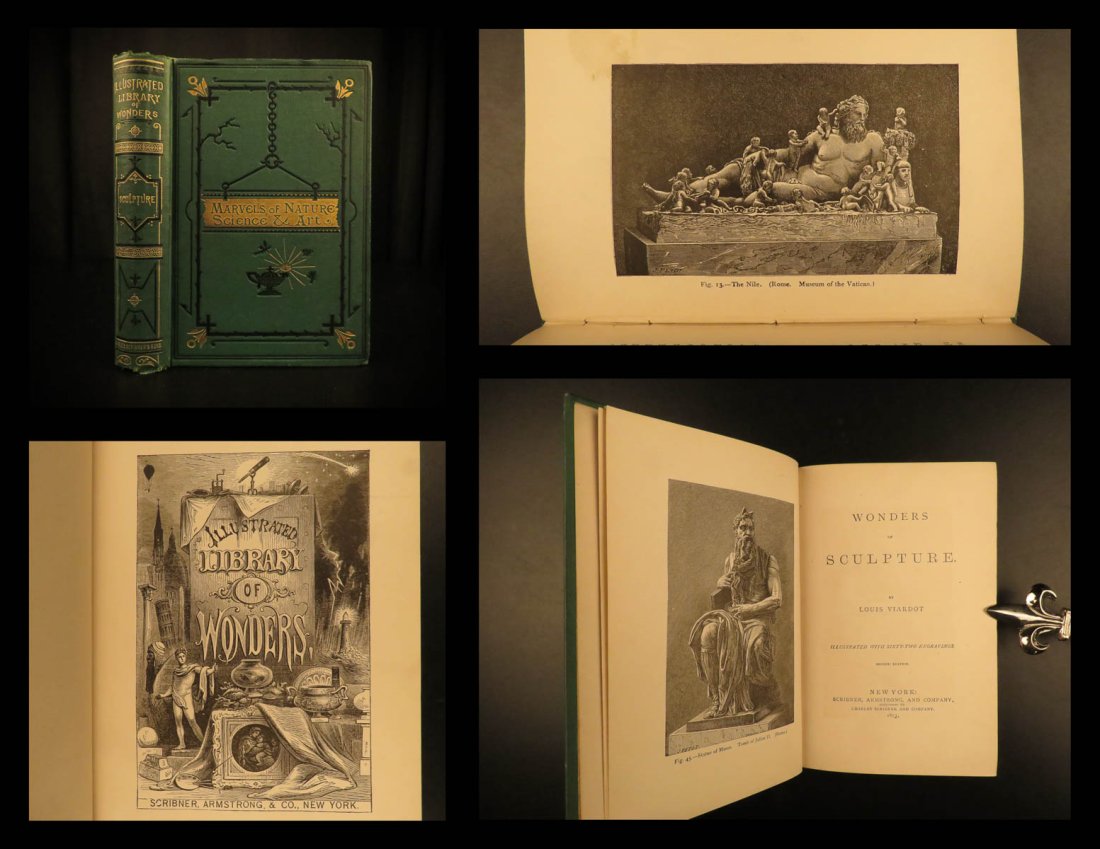 1873 Sculpture Louis Viardot Italian Renaissance ART Greece Rome Illustrated (1 of 10)