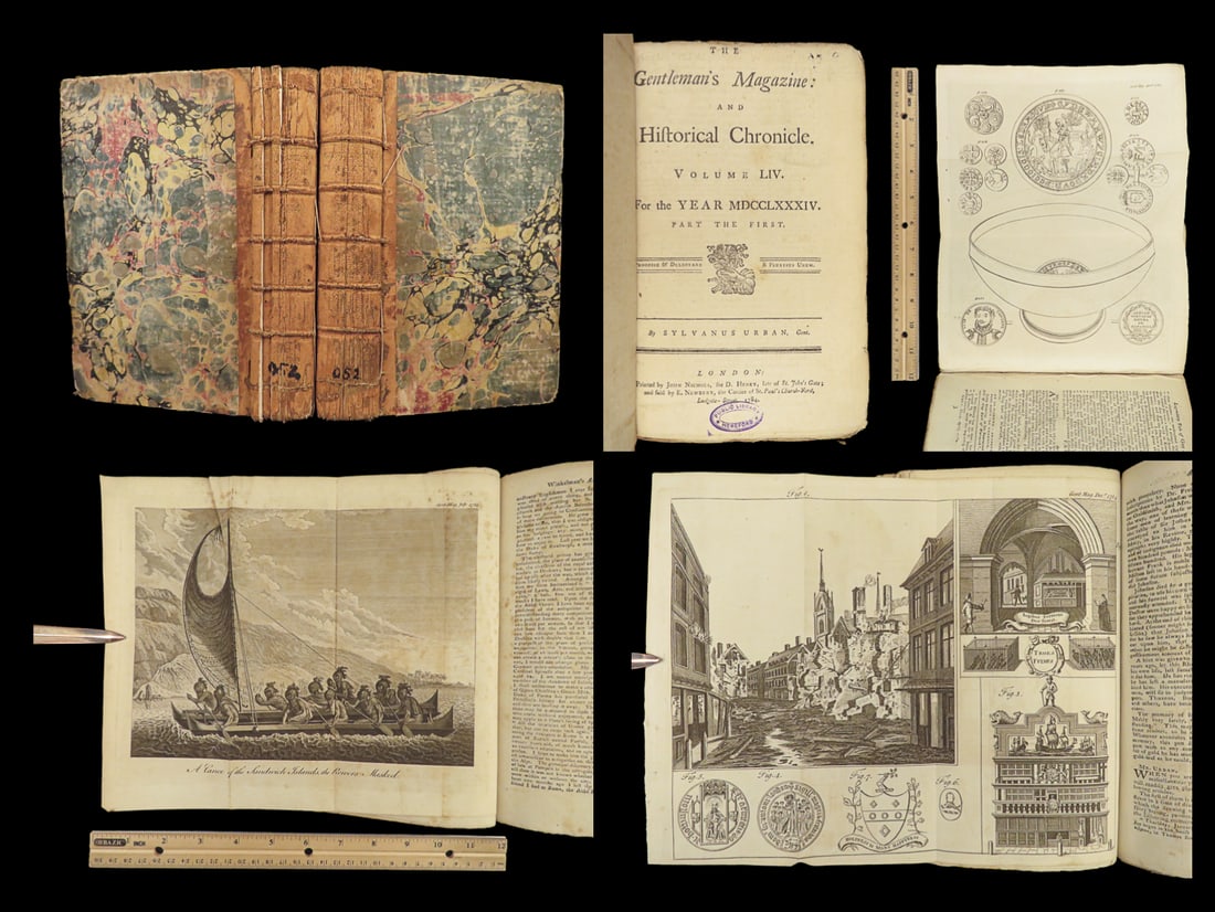 1784 African Slave Trade Capt COOK & Sydney Parkinson Voyages Revolutionary War (1 of 10)