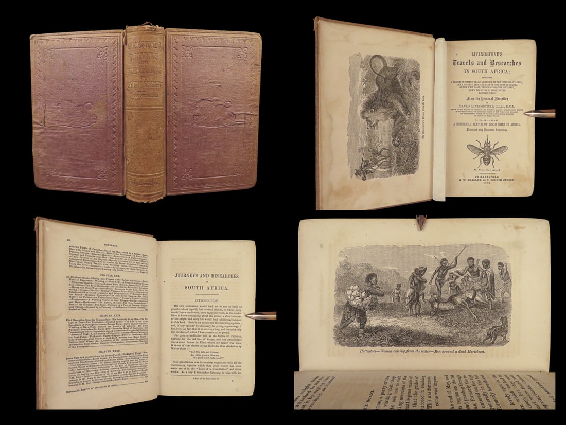 1859 AFRICA David Livingstone Missionary African Travel Illustrated Zambezi: 1859 AFRICA David Livingstone Missionary African Travel Illustrated Zambezi “If you have men who will only come if they know there is a good road, I dont want them. I want men who will come if there