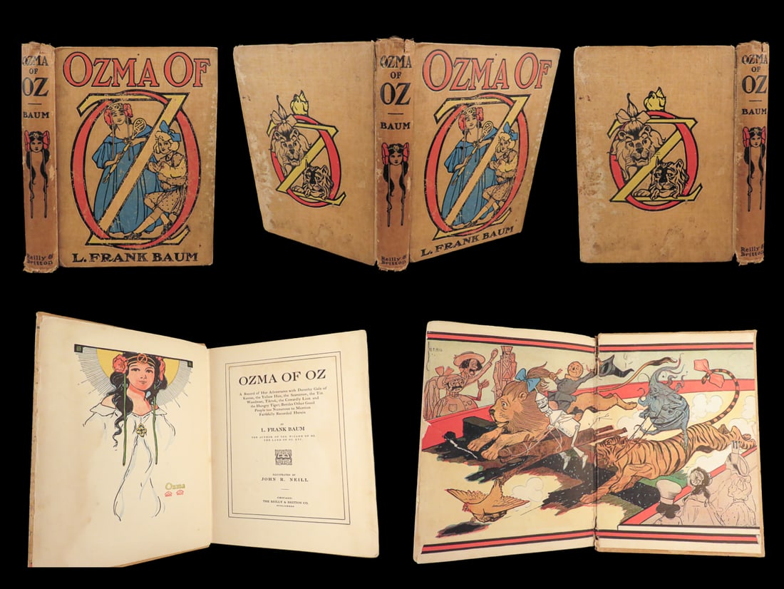 1907 Ozma of OZ L Frank Baum Childrens Fantasy Dorothy Wizard of Oz: 1907 Ozma of OZ L Frank Baum Childrens Fantasy Dorothy Wizard of Oz Were off to see the wizard, the wonderful Wizard of Oz!” L Frank Baums timeless classic The Wizard of Oz was published in 1899