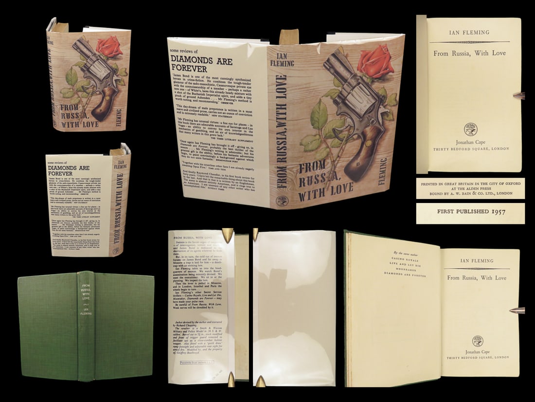 1957 JAMES BOND 1st/1st From Russia With Love Ian Fleming Spy Novel 007 MI6 (1 of 10)