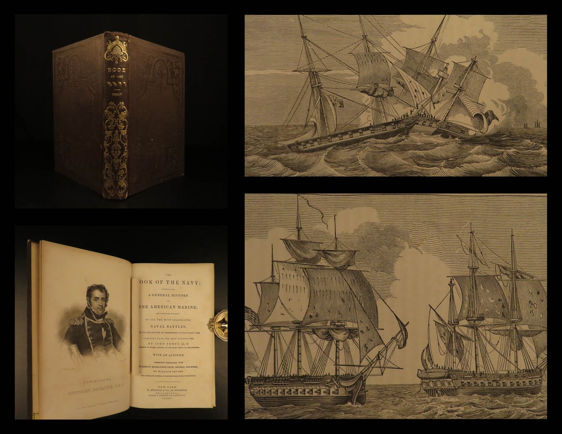 1846 NAVY & Marines American Revolution Battles Illustrated Patriotic Songs USA (1 of 20)