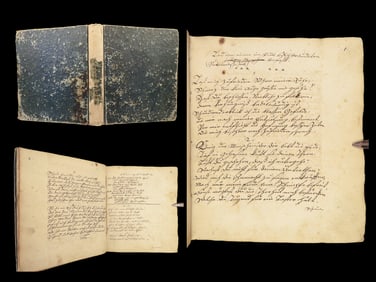 1780s Handwritten German Enlightenment Manuscript UNSTUDIED Journal Germany