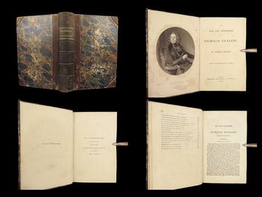 1839 Charles Dickens 1st Nicholas Nickleby Novel Social Satire Illustrated Phiz