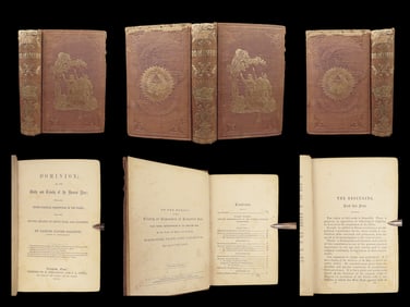 1857 ETHNOLOGY 1st/1st Dominion Curse Ham Race Slavery Confederate Provenance