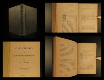 1863 1st ed CIVIL WAR Reign of Terror in Missouri Stars and Bars by Isaac Kelso