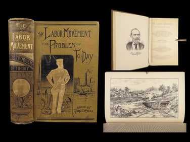 1887 BUSINESS Labor Movement in America Unions Economics Capitalism Chinese