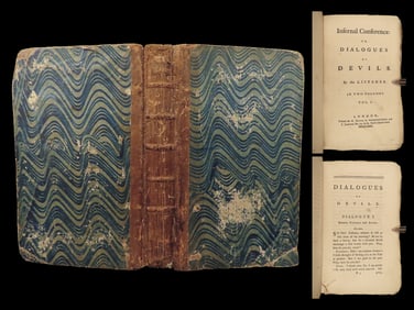 1772 DEMONS Infernal Conference of Occult Spiritual Warfare Baptist MacGowan