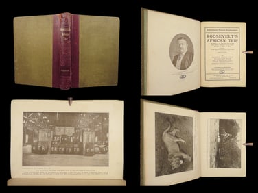 1909 ROOSEVELT 1ed Africa Trip Hunting Expedition Exploration Travel Smithsonian