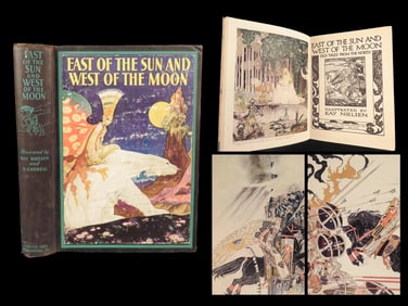1930 Kay Nielsen ART East of Sun West of Moon Norwegian Folktales Fairy Tales
