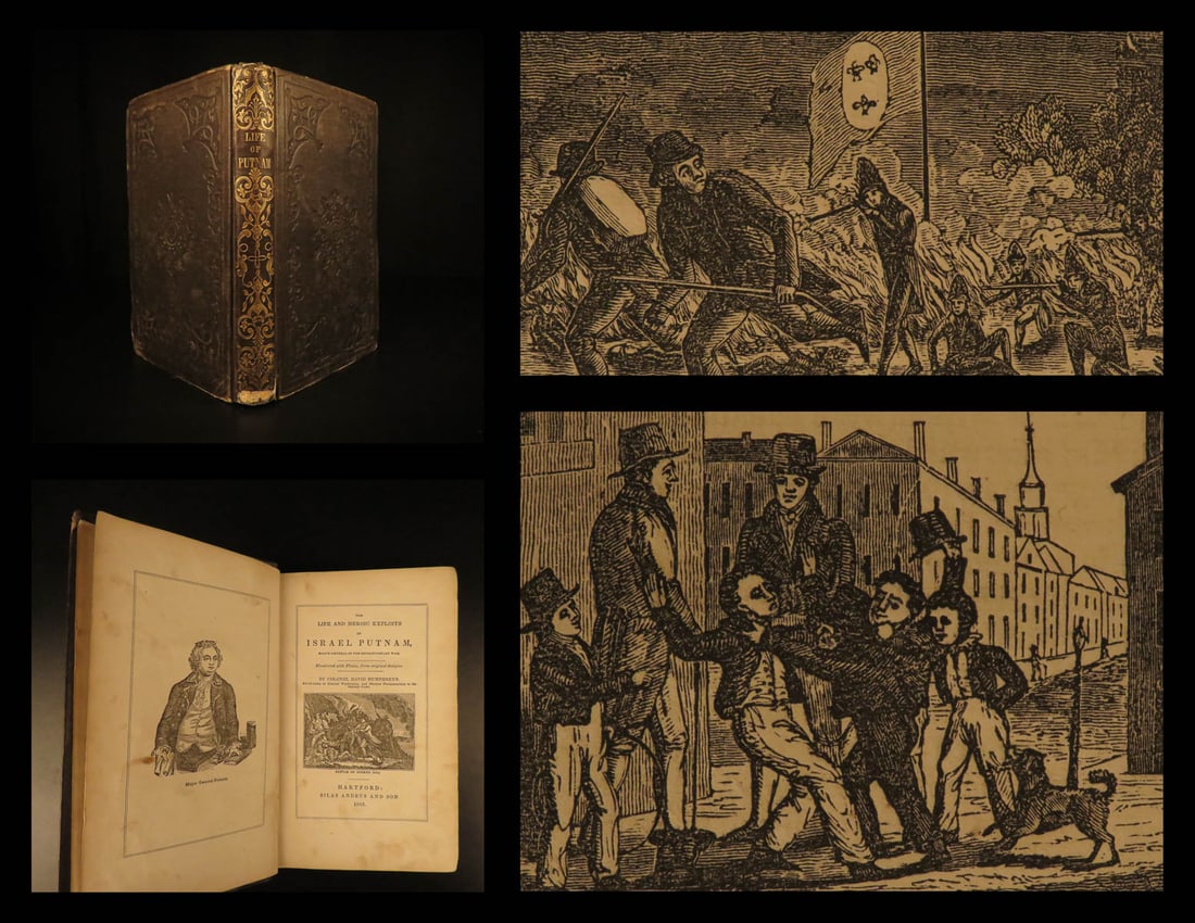 1853 Israel Putnam American Revolutionary War David Humphreys Bio Illustrated: 1853 Israel Putnam American Revolutionary War David Humphreys Bio Illustrated Life and Heroic Exploits of Israel Putnam is David Humphreys celebrated and lasting biography of Revolutionary War General