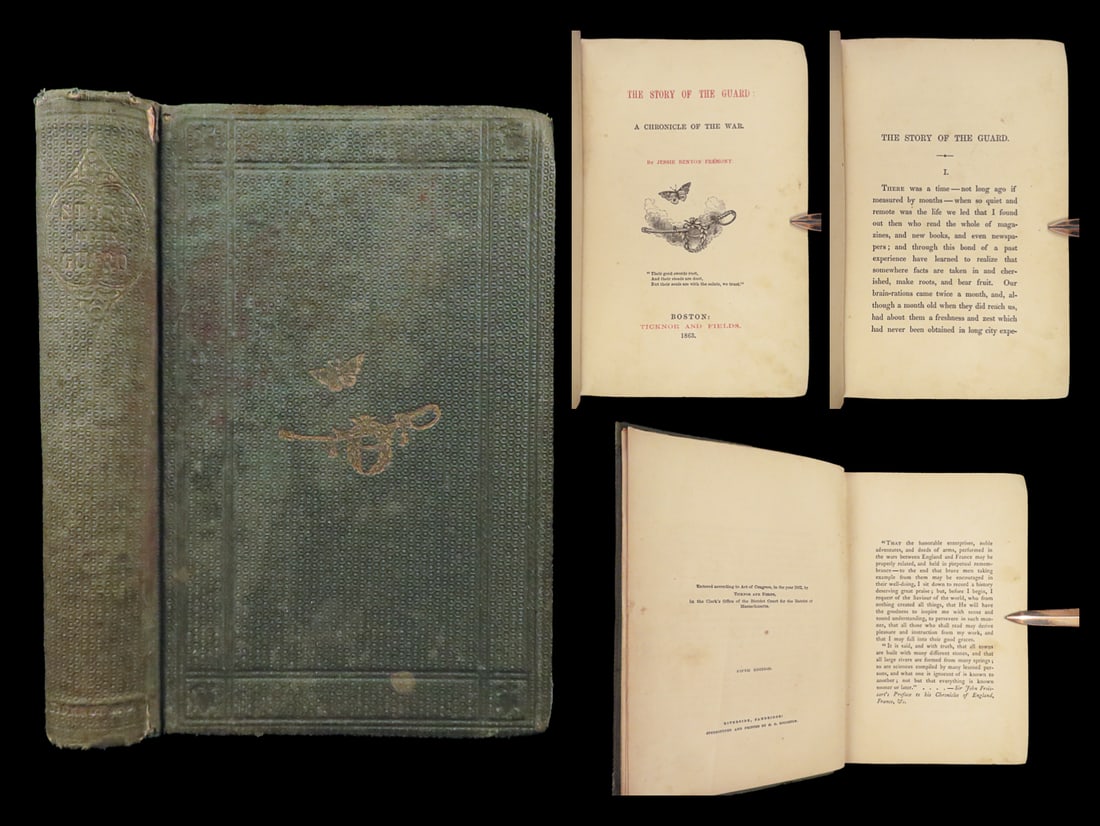 1863 Missouri Fremont Civil War SLAVERY Emancipation Story of the Guard (1 of 10)