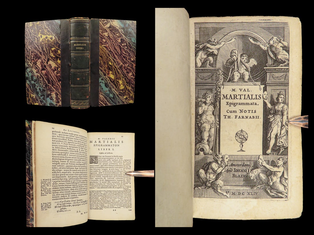1644 Martial Epigrams Roman Literature Epigrammata Corruption in Rome Farnaby: 1644 Martial Epigrams Roman Literature Epigrammata Corruption in Rome Farnaby "I live in a little cell, with a window that wont even close, In which Boreas himself would not want to live." – Martial