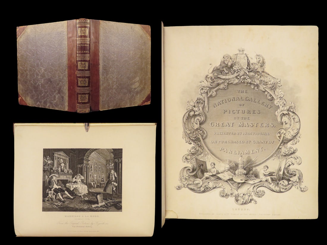 1832 National Gallery ART Paintings Rembrandt Gainsborough Lorraine Zampieri (1 of 10)