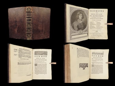 1688 Catholic Sermons 1ed Aquinas Francis de Sales Panegyrics John the Baptist
