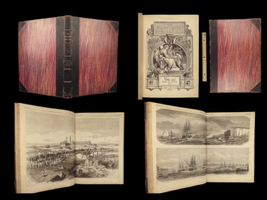 1868 Illustrated London News 1ed Expedition to Abyssinia Ethiopia US Railroads