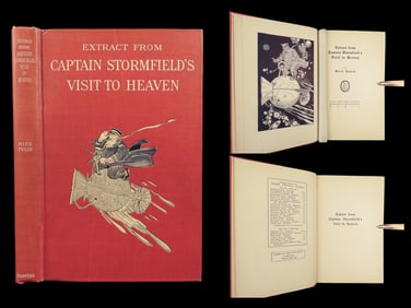 1909 Mark TWAIN 1ed Last Book Captain Stormfields Visit to Heaven Illustrated