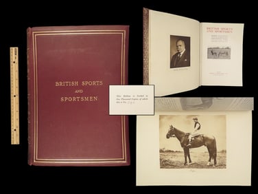 1936 Sports & Sportsmen HORSES Racing Greyhounds Coursing Illustrated FOLIO
