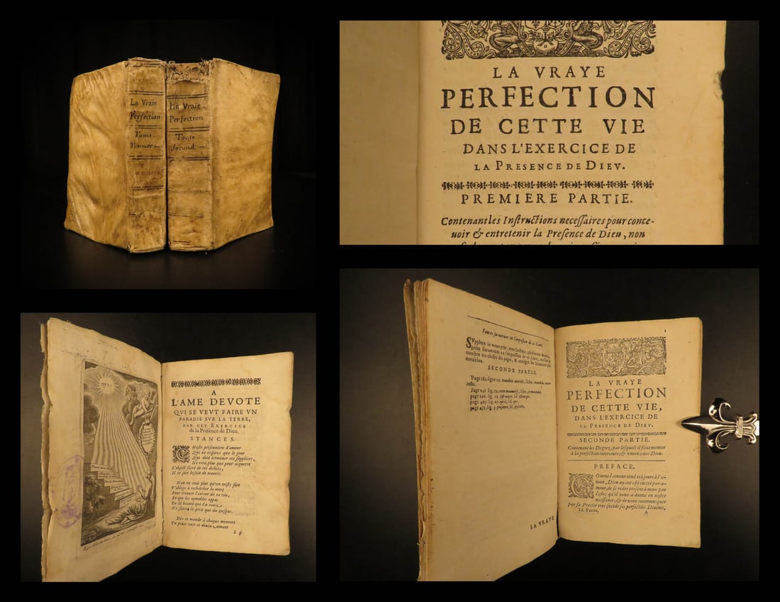 1660 Capuchin Devotional by Reims True Perfection of Life Spiritual Exercises (1 of 20)