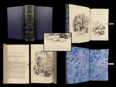 1850 David Copperfield 1ed Charles Dickens Illustrated English Browne Literature