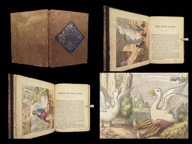 1857 FAIRY TALES 1ed Alfred Crowquill Forrester Brothers Watercolor Illustrated