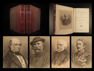 1883 William Ewart Gladstone British Prime Minister England Slavery Thom Archer