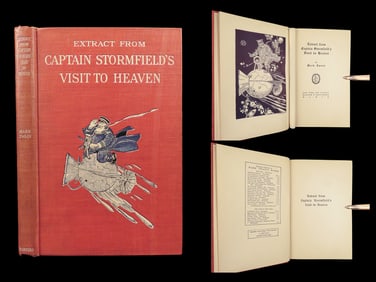 1909 Mark TWAIN 1ed Last Book Captain Stormfields Visit to Heaven Illustrated