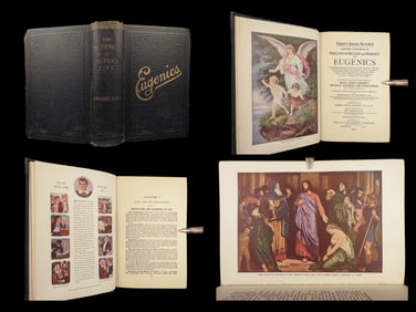 1917 EUGENICS Natures Secrets Revealed Genetics Heredity Ethics Nazi Philosophy