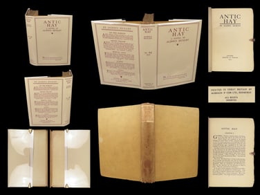 1923 Aldous HUXLEY 1ed Antic Hay World War I London Satire Hedonism Roaring 20s
