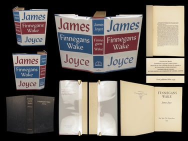 1939 Finnegans Wake 1ed James Joyce Bizarre English Fiction Novel Gibberish