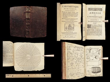 1671 MATH 1ed Arithmetic Commerce Finance Economics Tables Trigonometry