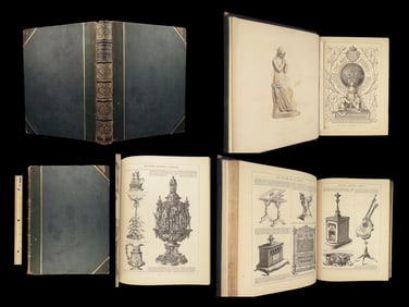 1851 Great Exhibition ART 1ed Crafts Inventions Furniture Illustrated Sculpture