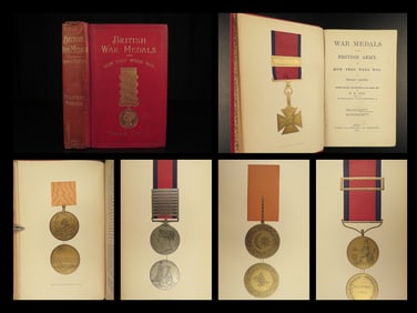 1893 Medals of British Army COINS Numismatics India China Egypt Africa RARE