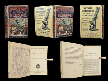 1900 Microscope Illustrated Insect Eggs Parasites SCIENCE Entomology 500 Figures