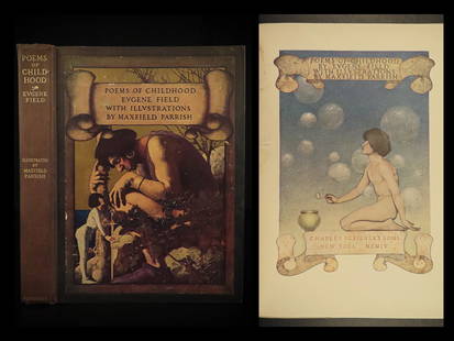 1904 1ed Maxfield Parrish ART Poems of Childhood Eugene Field Poetry Missouri: 1904 1ed Maxfield Parrish ART Poems of Childhood Eugene Field Poetry Missouri Eugene Field was one of the best-known childrens literature and poets of 19th-century America. His poems resonated through