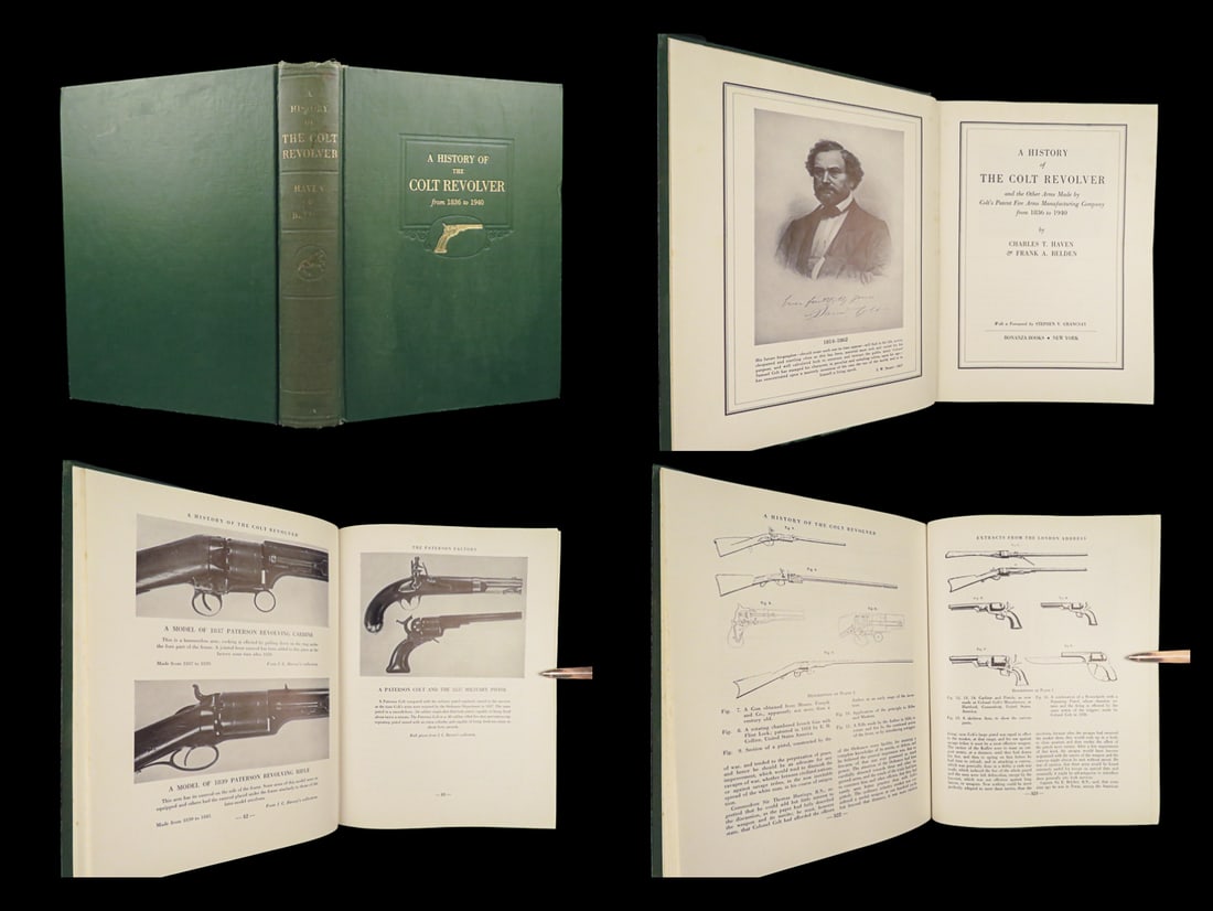 1940 COLT Revolver 1ed Pistols Guns Revolver CIVIL WAR Gunslinger Illustrated: 1940 COLT Revolver 1ed Pistols Guns Revolver CIVIL WAR Gunslinger Illustrated Colts Manufacturing Company is a United States firearms manufacturer. This book by Haven and Belden is a comprehensive his