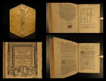 1610 1ed Catholic Church Italian POPES Charlemagne Ballerini Sacro de Successi