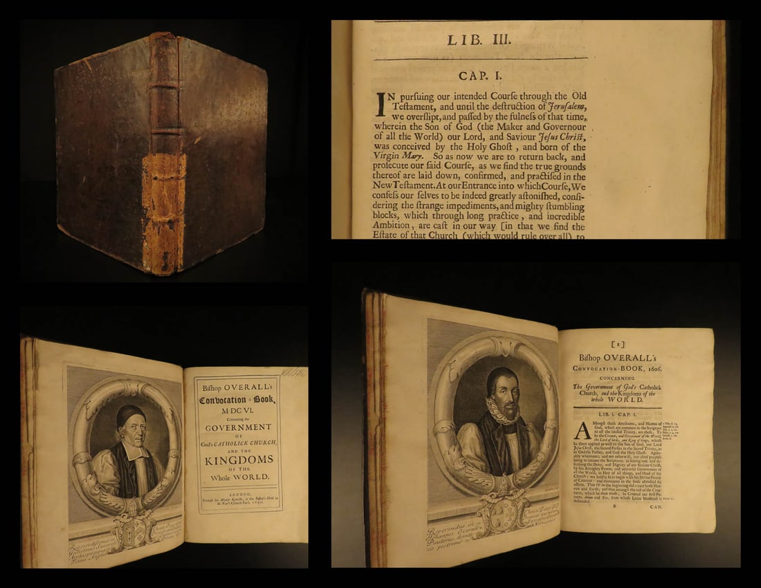1690 1ed John Overall Convocation Church of England King James Gunpowder Plot (1 of 18)