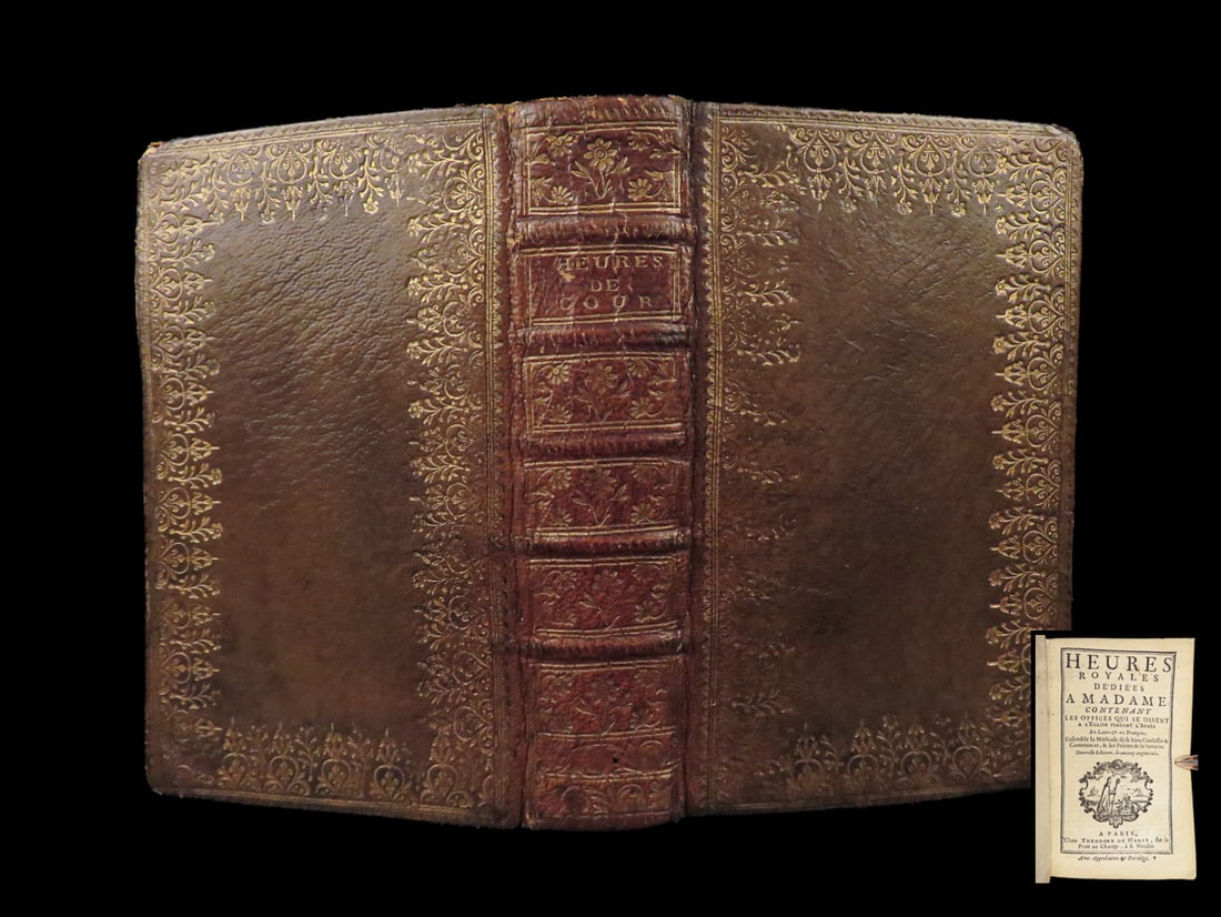 1745 Book of Hours Catholic Liturgy Prayer Mariology Madame Dauphin Matins (1 of 10)