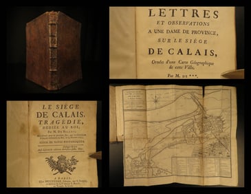 1765 Siege of Calais French Play by de Belloy Seven Years War France Patriotism