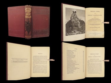 1864 Civil War Thrilling Stories Gettysburg Lincoln Assassination Jefferson Davis