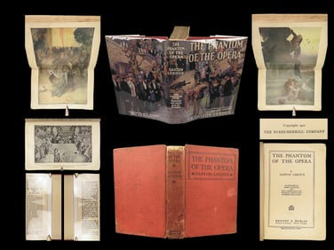 1925 Phantom of the Opera 1st ed Gaston Leroux Lon Chaney Photoplay FAMED Webber